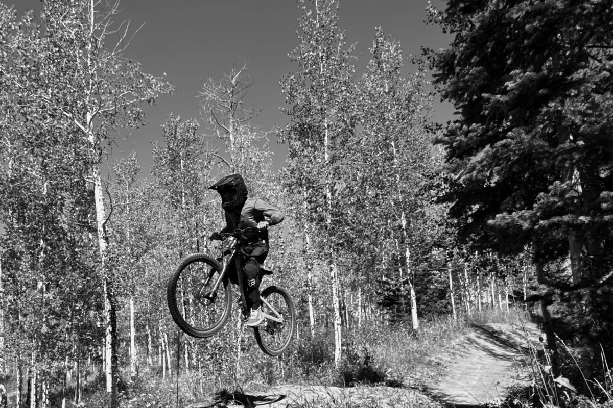 Find your flow in nature Finding flow in nature on a mountain bike