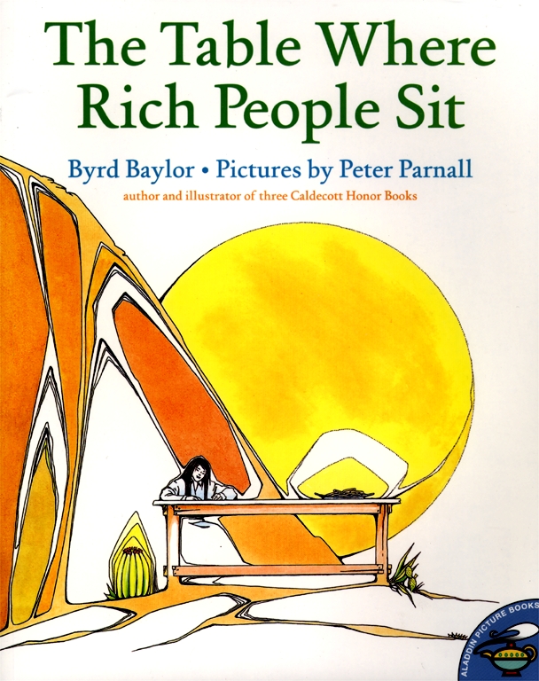 the table where rich people sit- the book